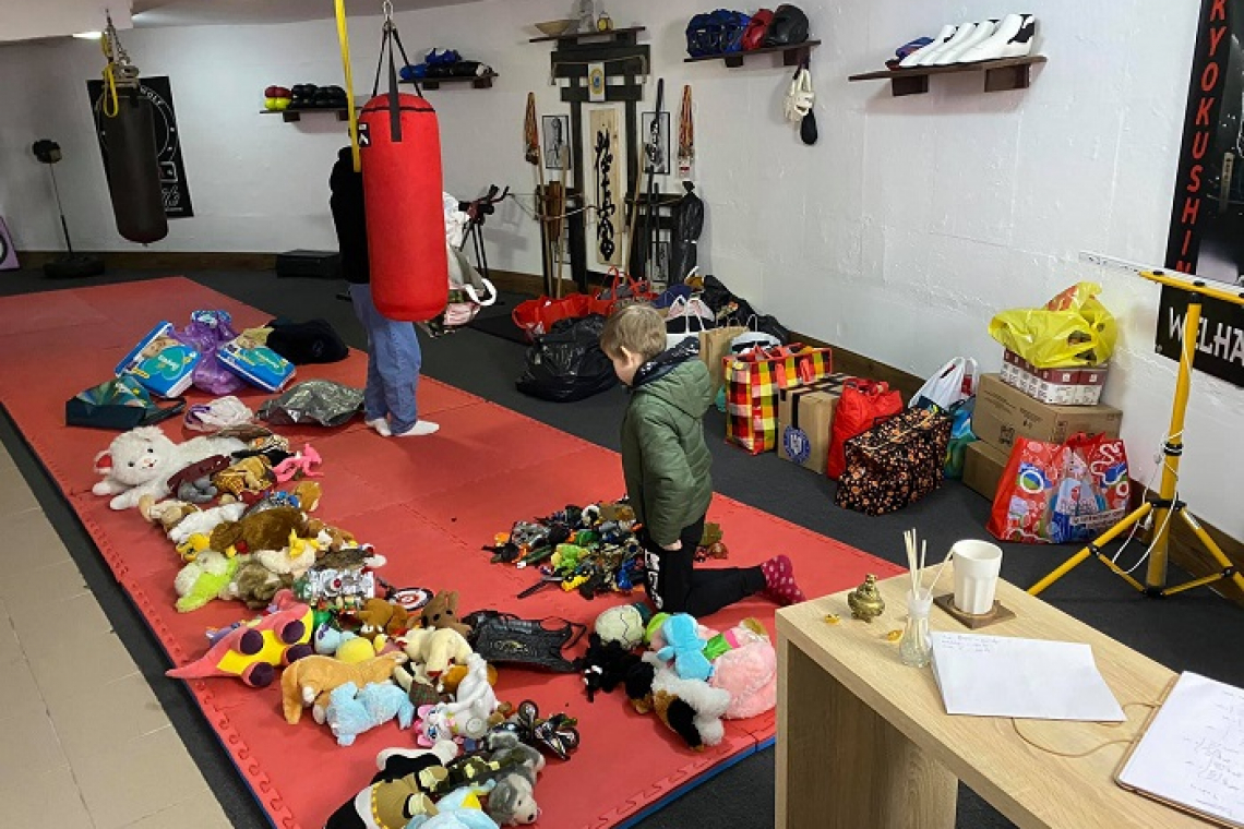 Sportivii de la Kombat Wolf Vaslui, în sprijinul unor familii din satul Buda!
