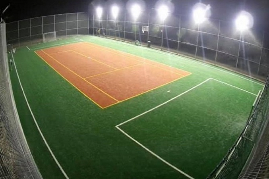 Comuna Dodești are un teren de sport multifuncțional