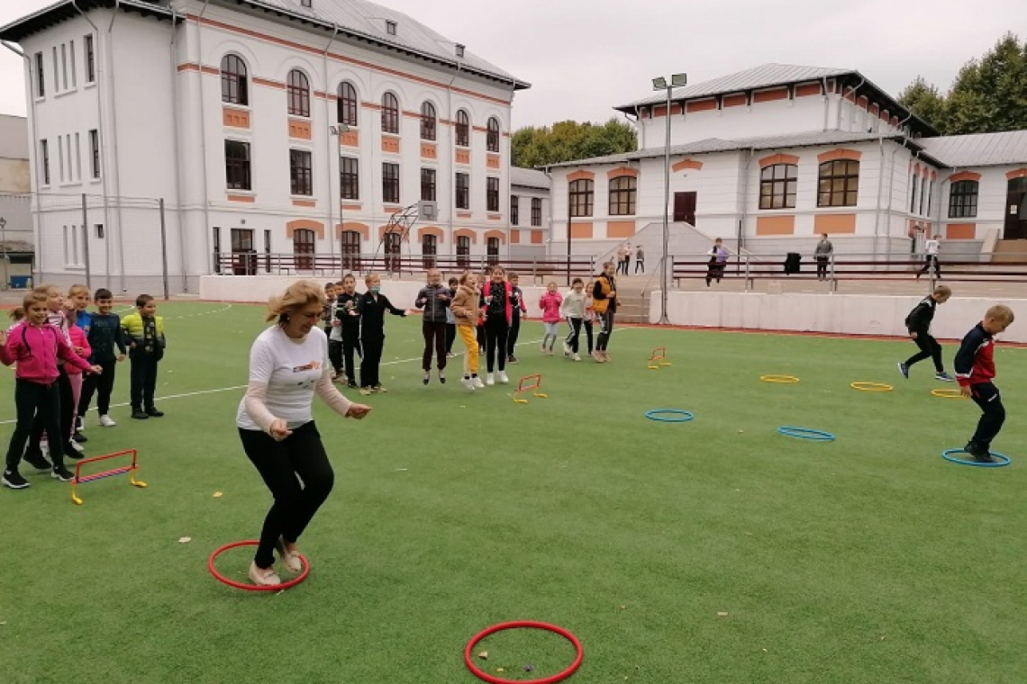 Mii de copii din județ au fost #BeActive