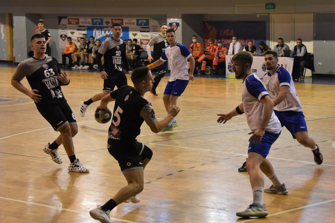 Vasluienii, la prima victorie în Divizia A de handbal masculin
