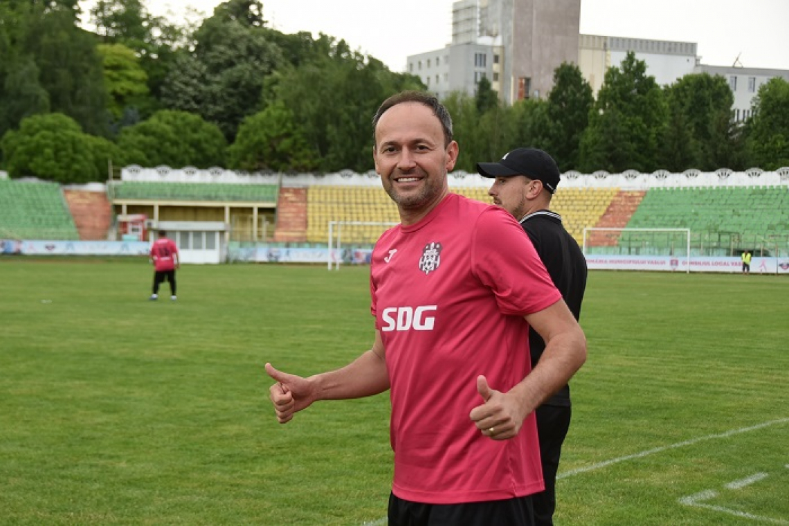 Florin Roiu la ultima apariție ca jucător într-un meci oficial
