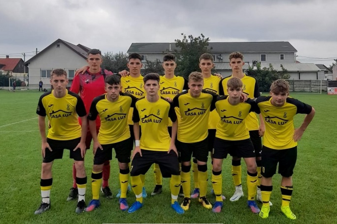 Pajura Huși lideră în campionatul de fotbal Under 19