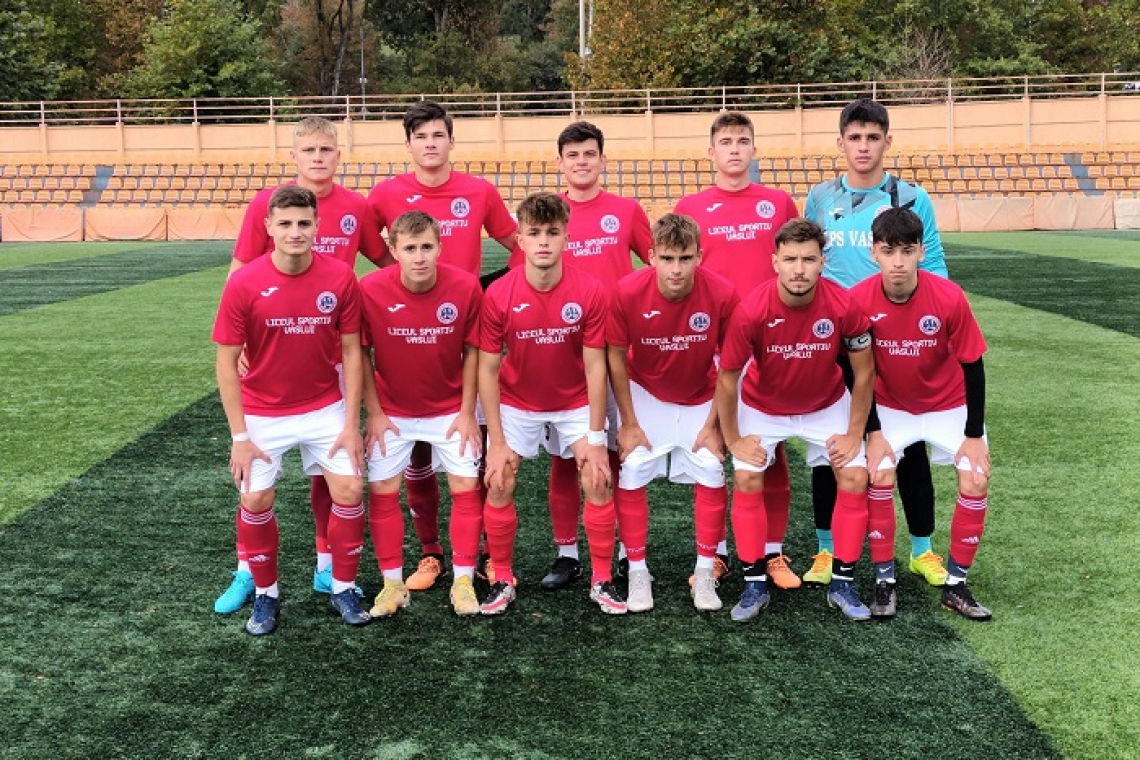 VIDEO / LPS Vaslui la turație maximă în Campionatul Național de fotbal U19
