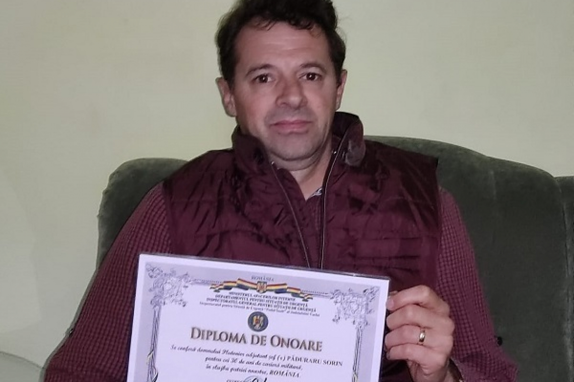 Pompierul-atlet de la IJSU Vaslui a ajuns la linia de sosire: A pus haina militară în cui!