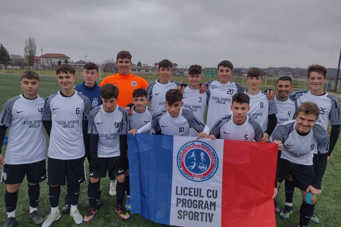 LPS Vaslui a ajuns în optimile Cupei României U17