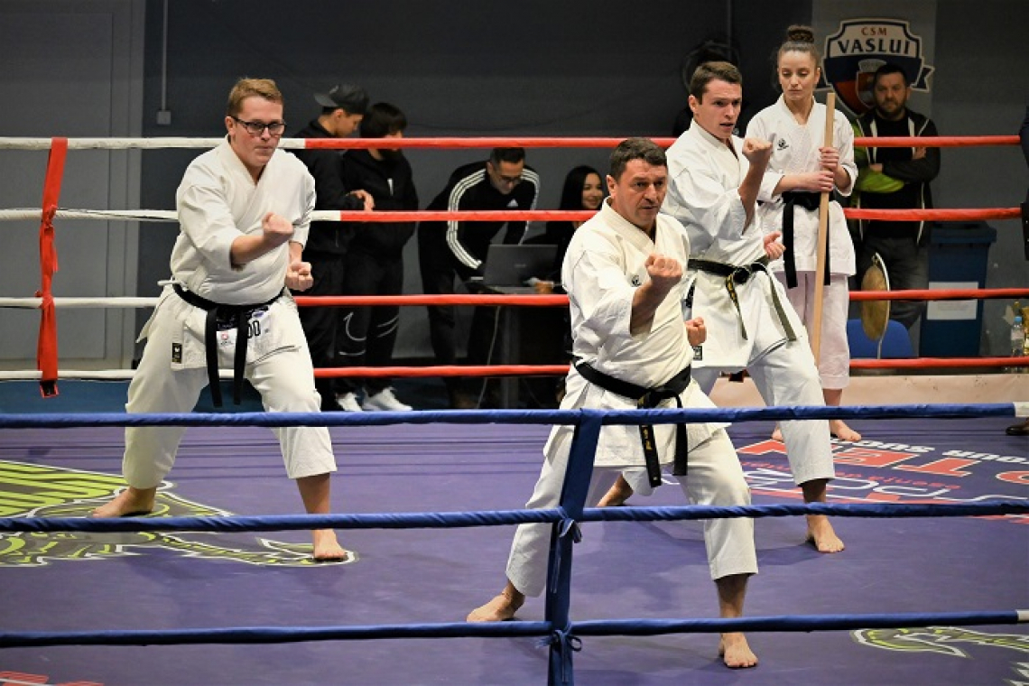 Prezență vasluiană la Mondialele de Karate Unite-WTKU