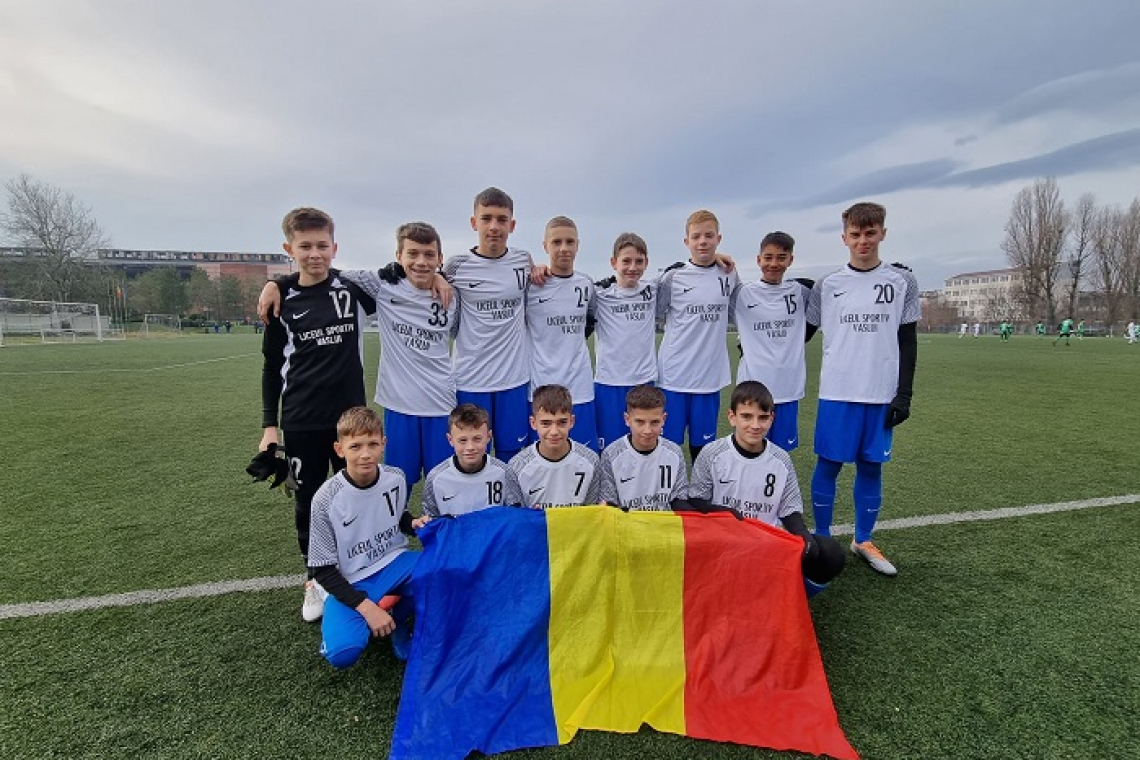 Grupa 2009 de la LPS Vaslui s-a clasat pe locul 9 la Winter Cup Moldova