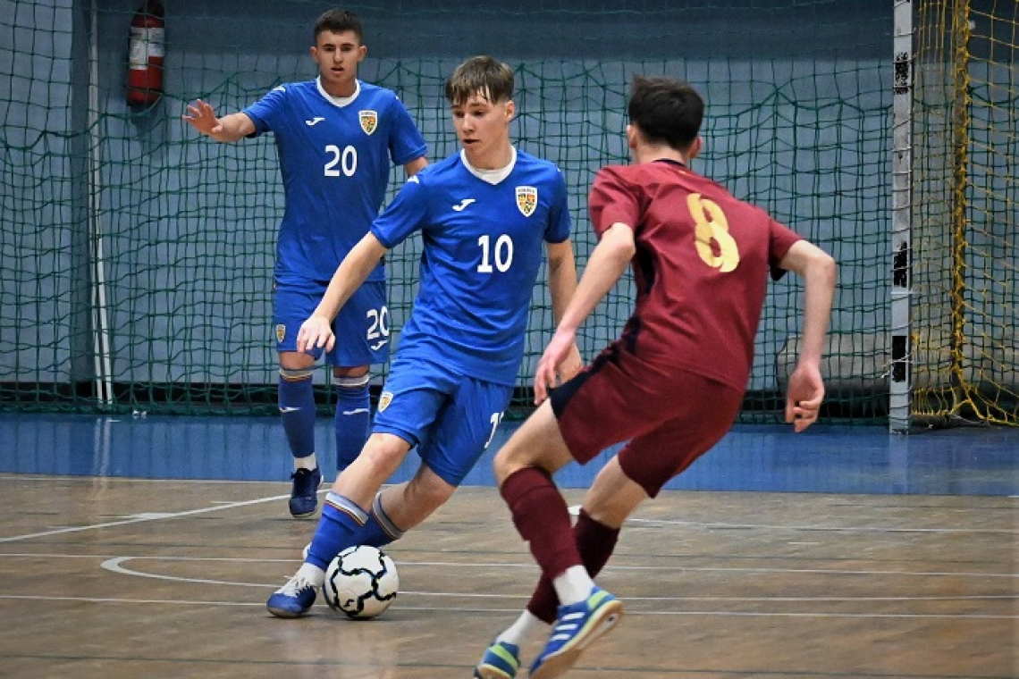Vasluienii au venit în număr mare să vadă naționala de futsal a României U19