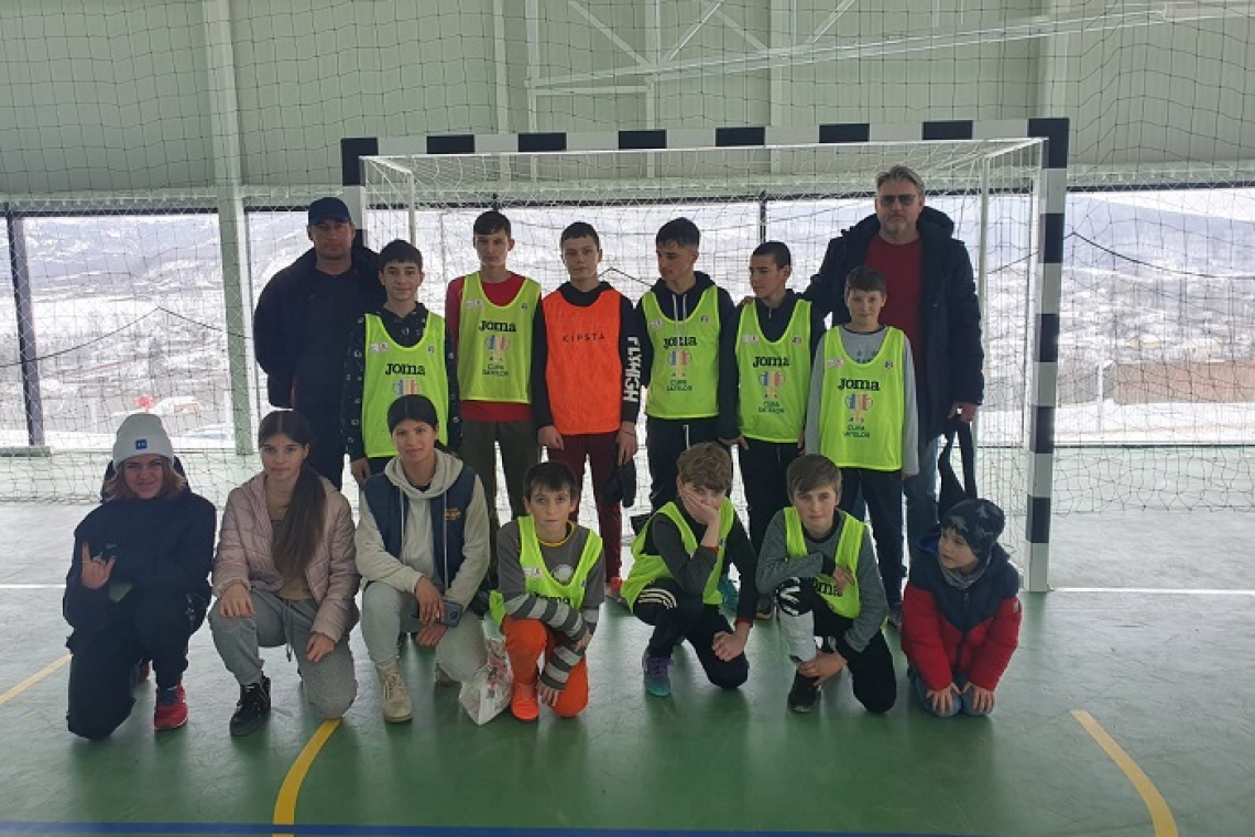 Fotbalul din comuna Gârceni are viitor!