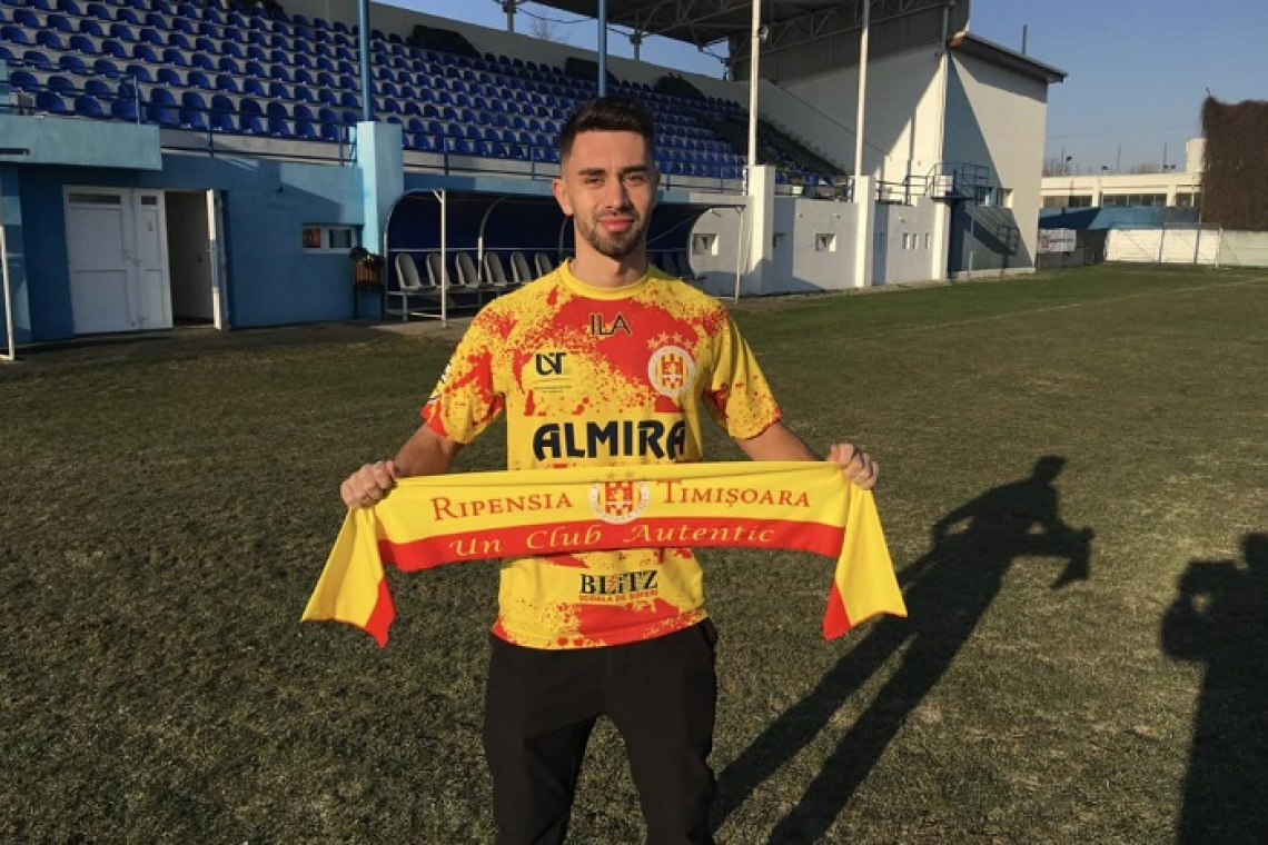 Octavian Cracea a ajuns la Ripensia Timișoara