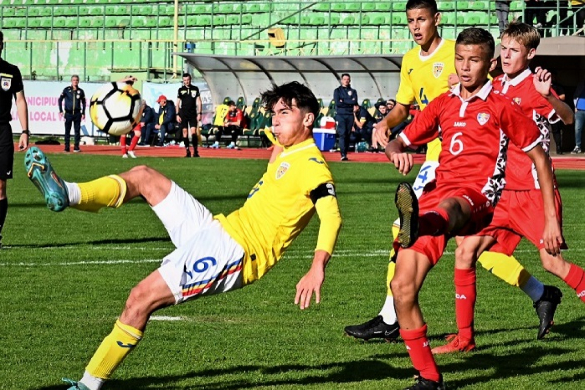 Vasluianul Ianis Podoleanu în pregătiri cu România U15