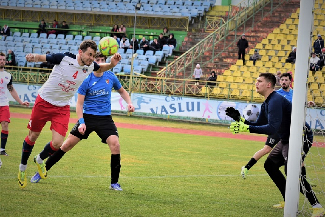 La primul gol în tricoul lui CSM Vaslui