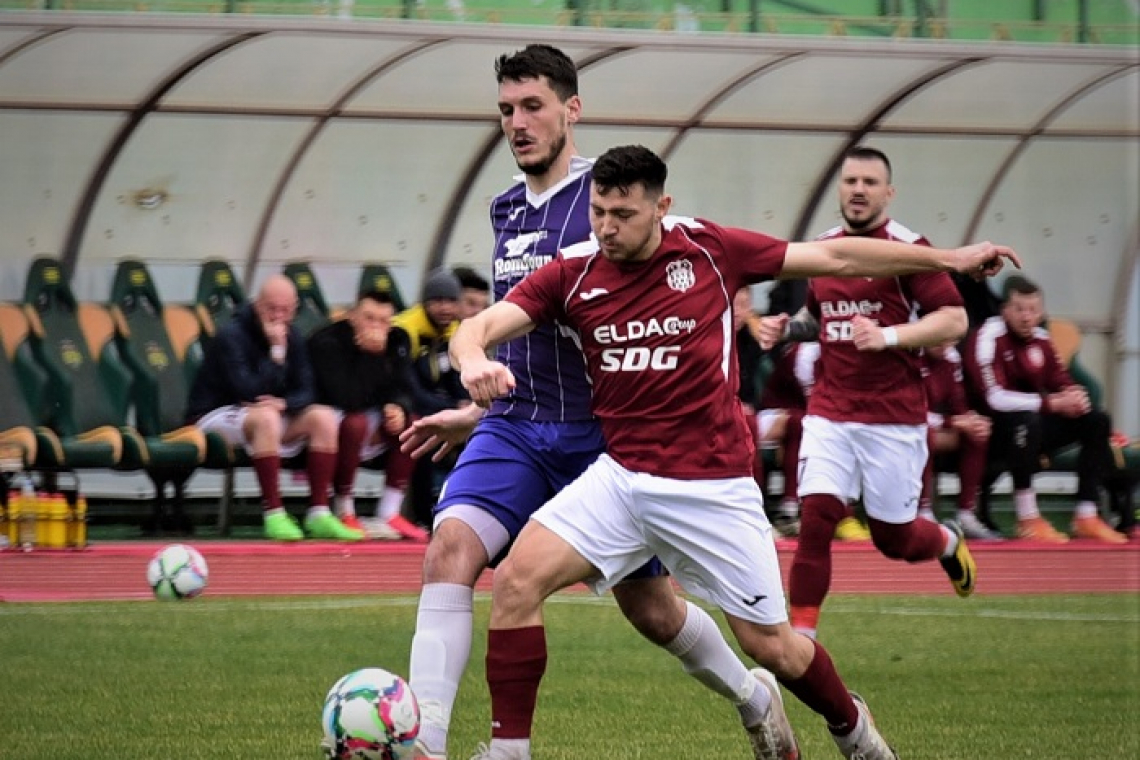 Debut cu stângul pentru antrenorul Romică Dorin pe banca Rapidului Brodoc