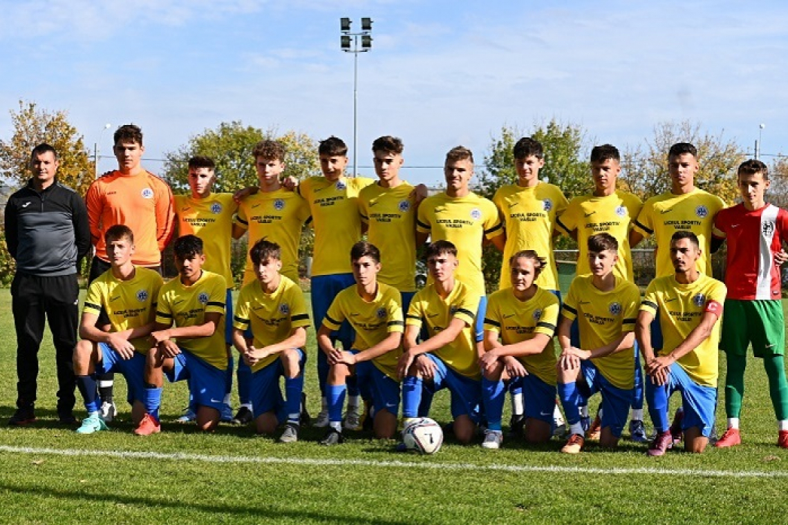 LPS Vaslui se califică în sferturile Cupei Național U17