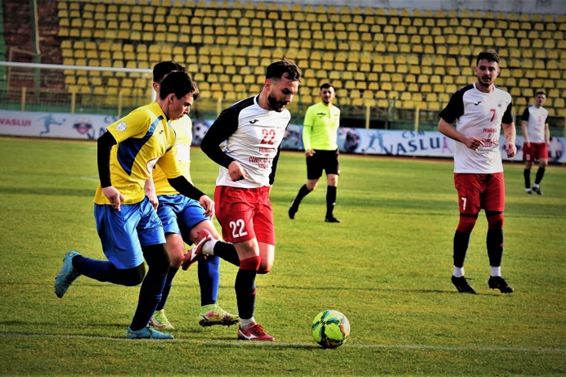 Victorie la limită pentru CSM Vaslui la Văleni
