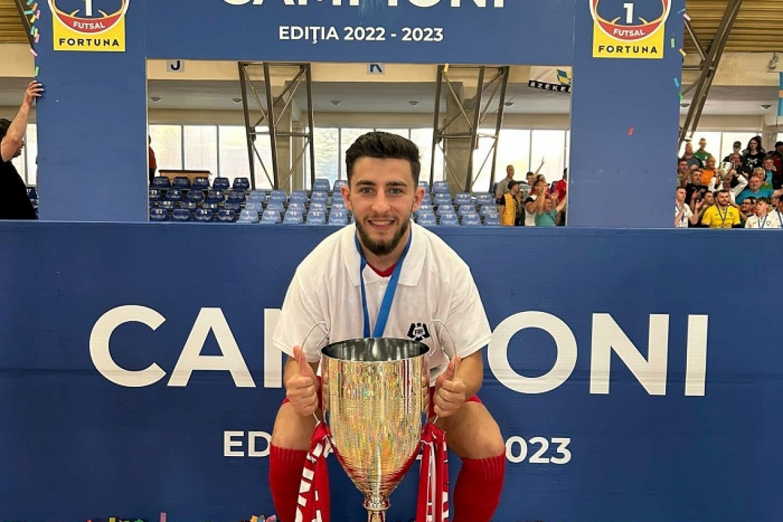 Un vasluian a devenit campion național la futsal