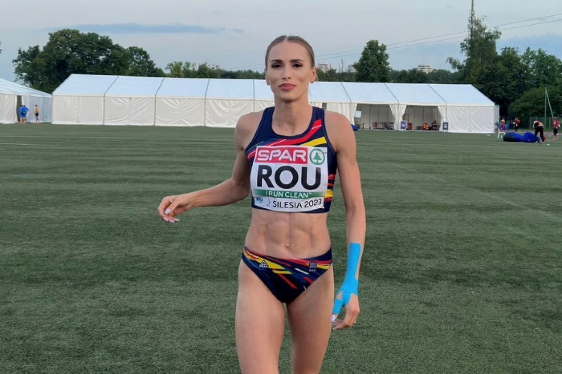 Mirela Lavric aleargă la Jocurile Francofoniei