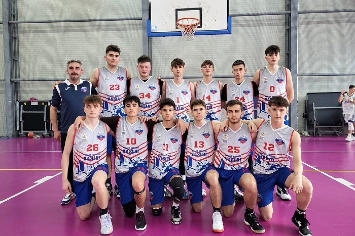 Baschetbaliștii de la CSM Vaslui s-au calificat la turneul final al Campionatului Regional Moldova