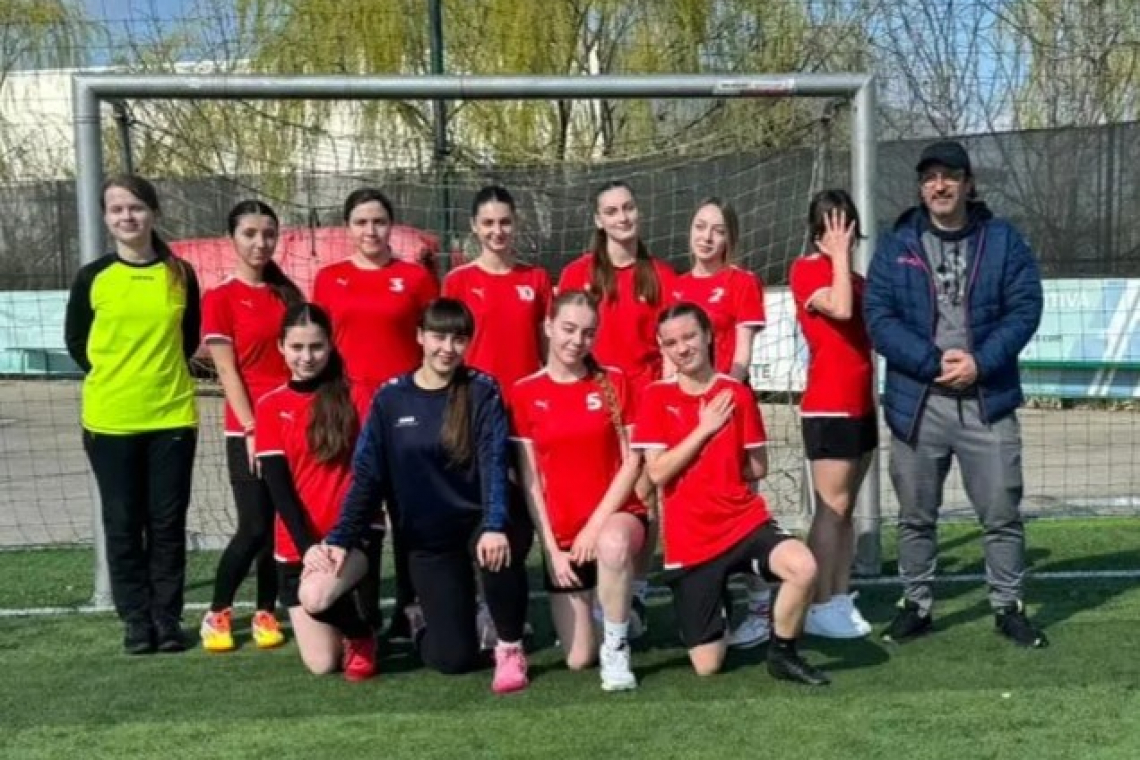 Liceul „Emil Racoviță” Vaslui, performeră la fotbal feminin