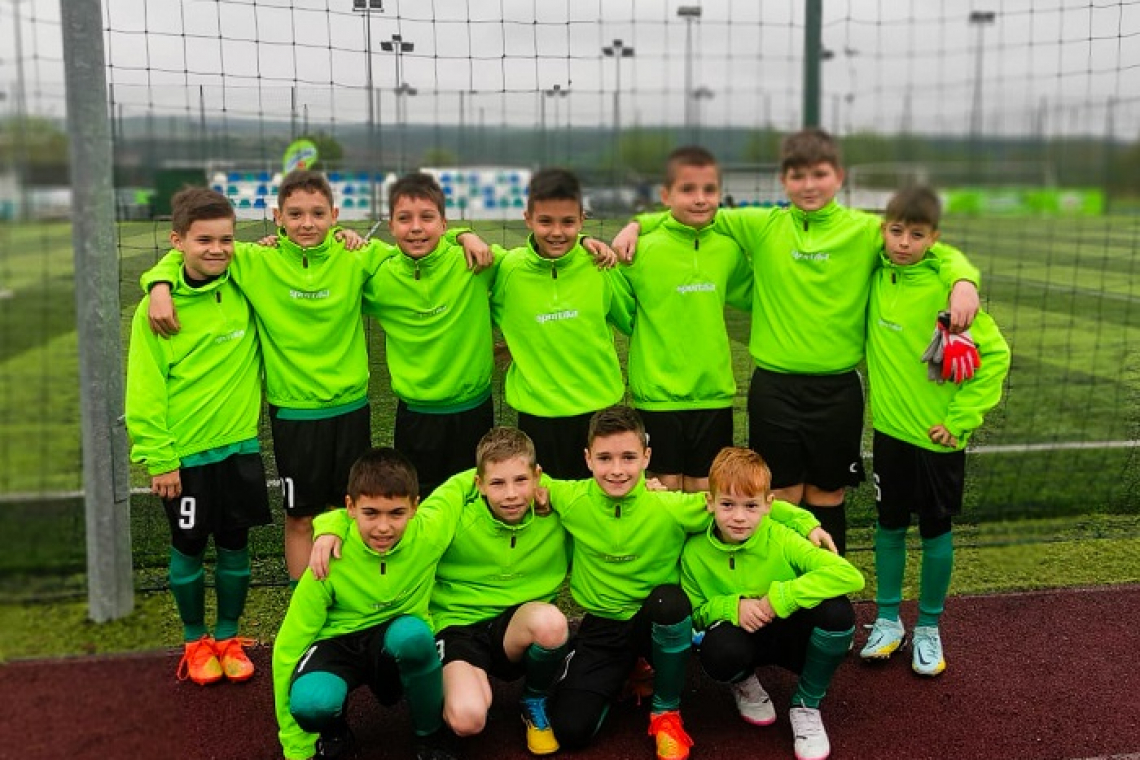 Școala „Alexandra Nechita” Vaslui, vicecampioana Moldovei la fotbal U10