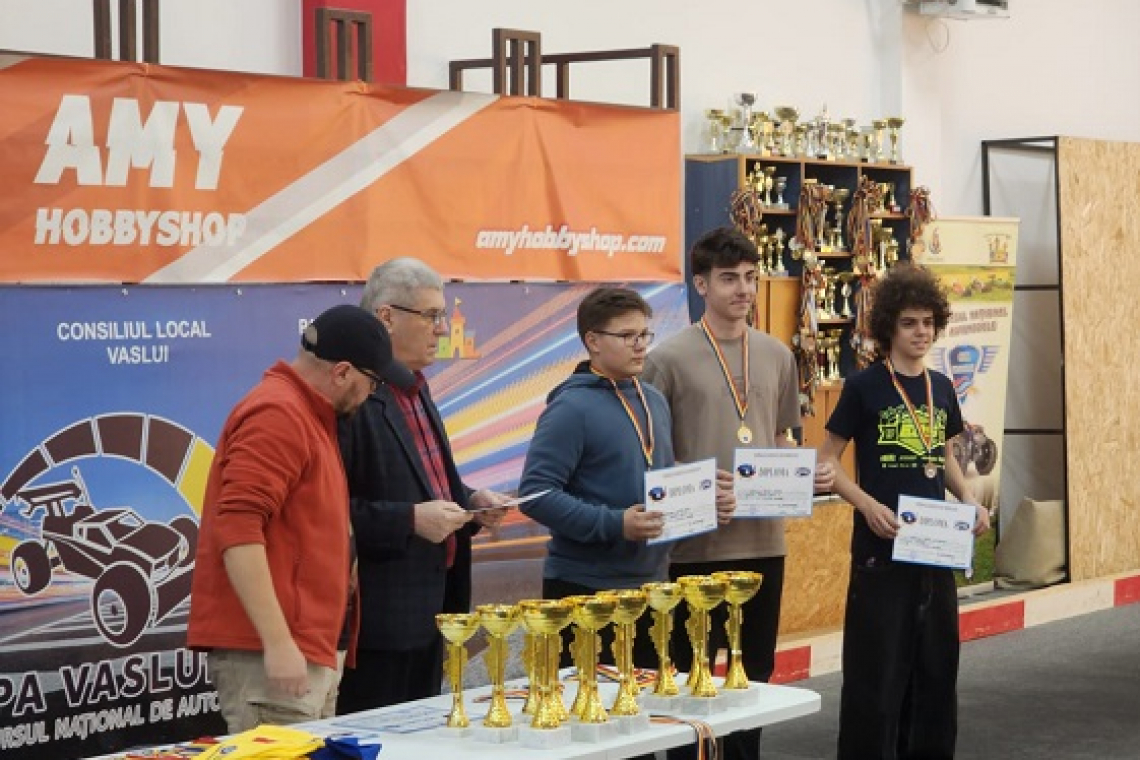 Palatul Copiilor Vaslui a câștigat etapa a doua a Campionatului Național de automodele
