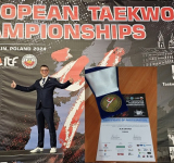 Un ofițer jandarm, printre arbitrii evidențiați la Campionatul European de Teakwon-do ITF din Polonia