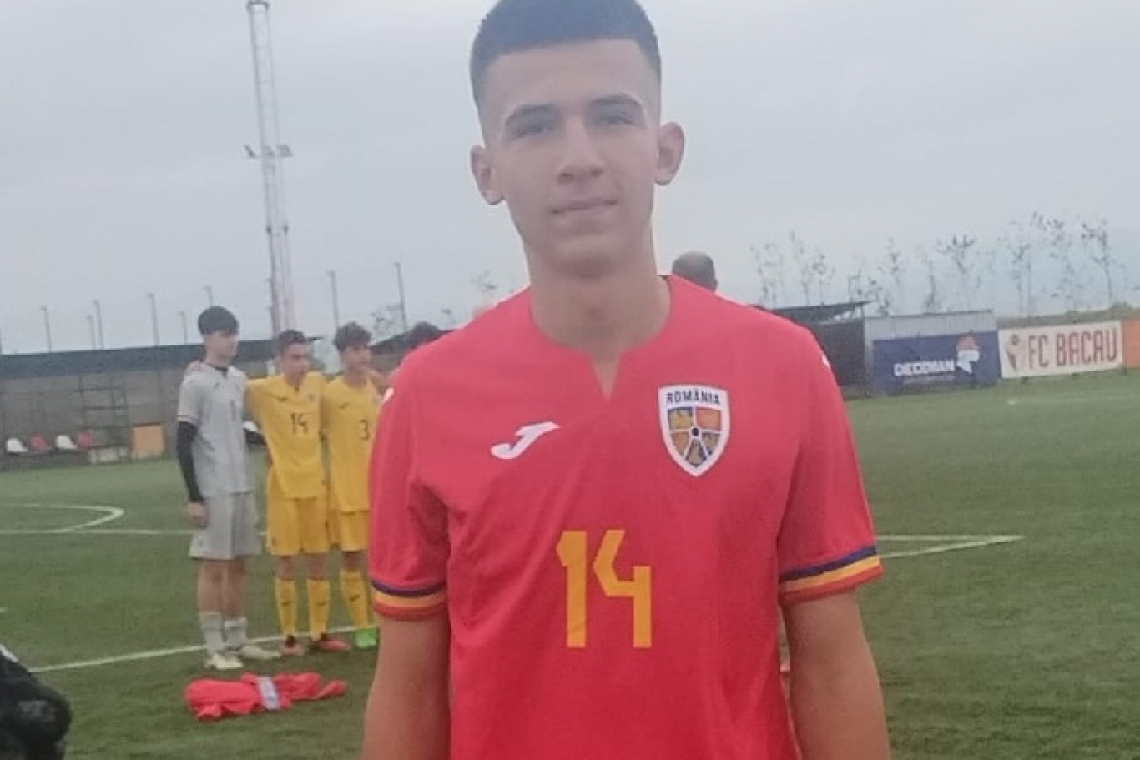 Un puști de la LPS Vaslui a fost convocat la acțiunea de selecție pentru lotul României U15