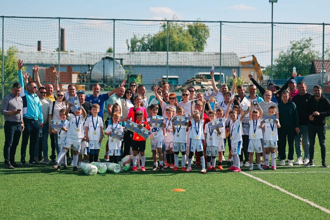 Cinci grupe și patru clasări pe podium la Cupa Micul Fotbalist de la Iași
