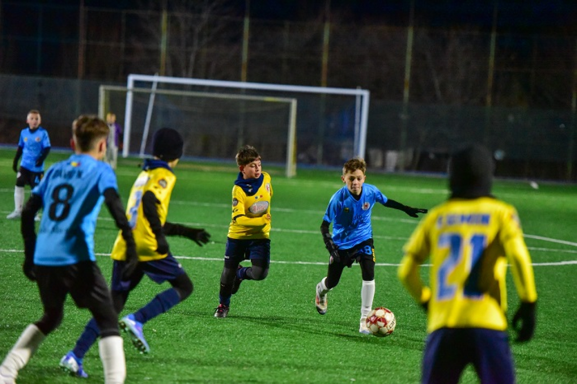 LPS Vaslui se impune în fața Școlii de Fotbal Oțelul Galați, la Liga Elitelor U13