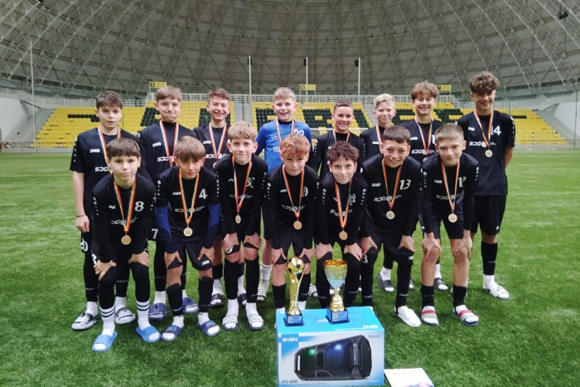Grupa 2011 de la LPS Vaslui pe podium la Sheriff Winter Cup de la Tiraspol