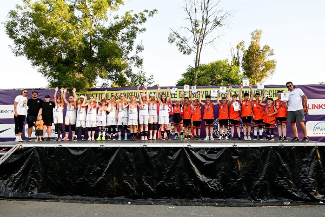 Sporting Tigers Vaslui a lăsat o impresie excelentă la Competiția națională de minibaschet de la Costinești