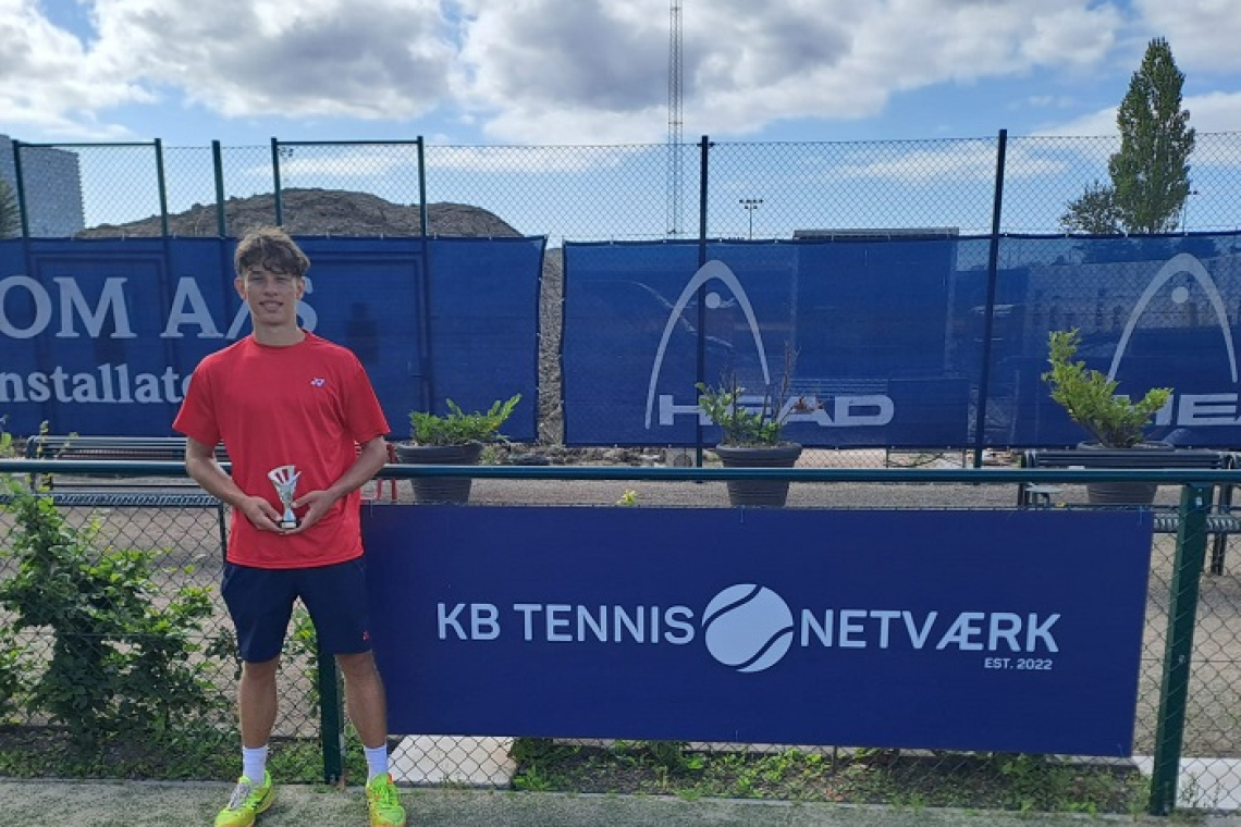 Performanță notabilă pentru tânărul tenismen David Burac: finalist la un turneu ITF din Danemarca