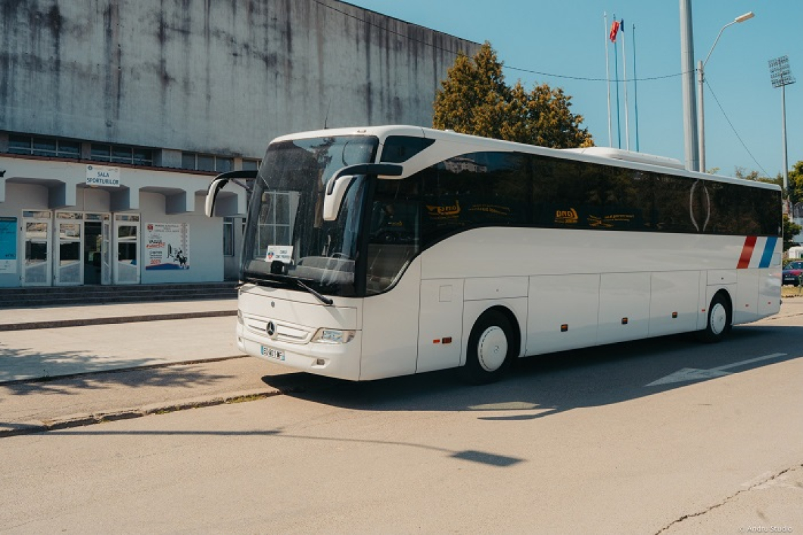 Autocar modern pentru sportivii de la CSM Vaslui