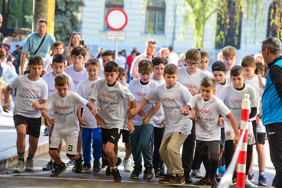Peste 200 de copii au făcut o bună propagandă sportului de masă!