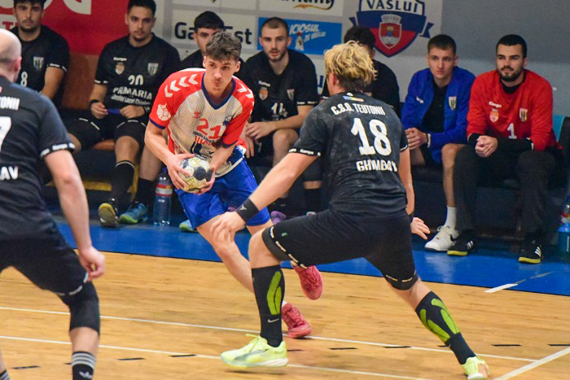 Echipa secundă a CSM Vaslui, debut cu stângul în Divizia A la handbal masculin