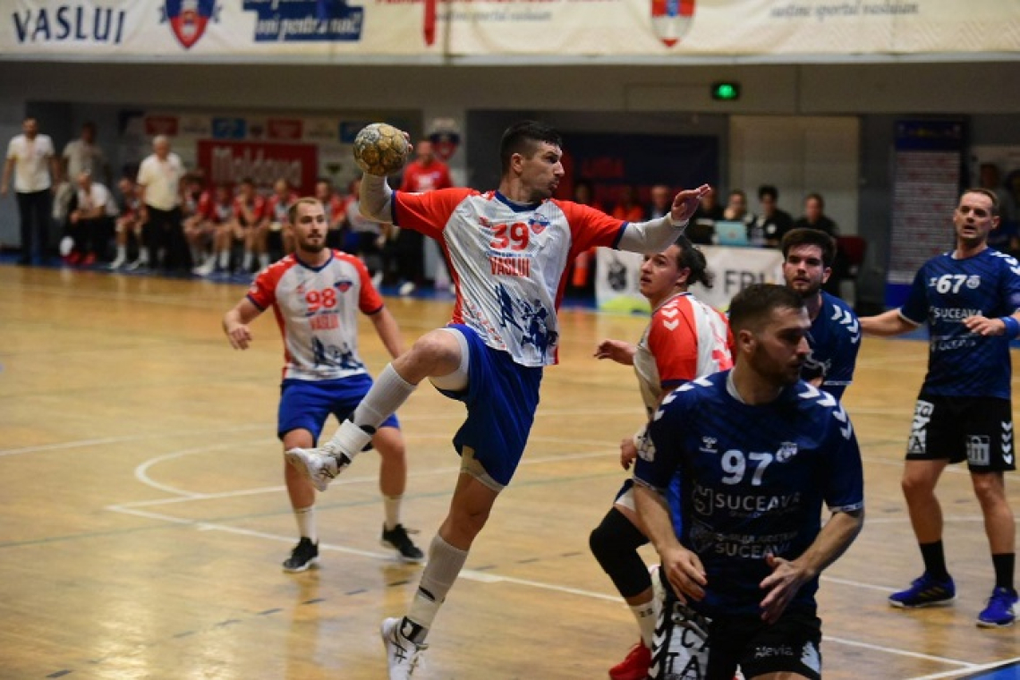 Meci de „foc” pentru handbaliștii vasluieni