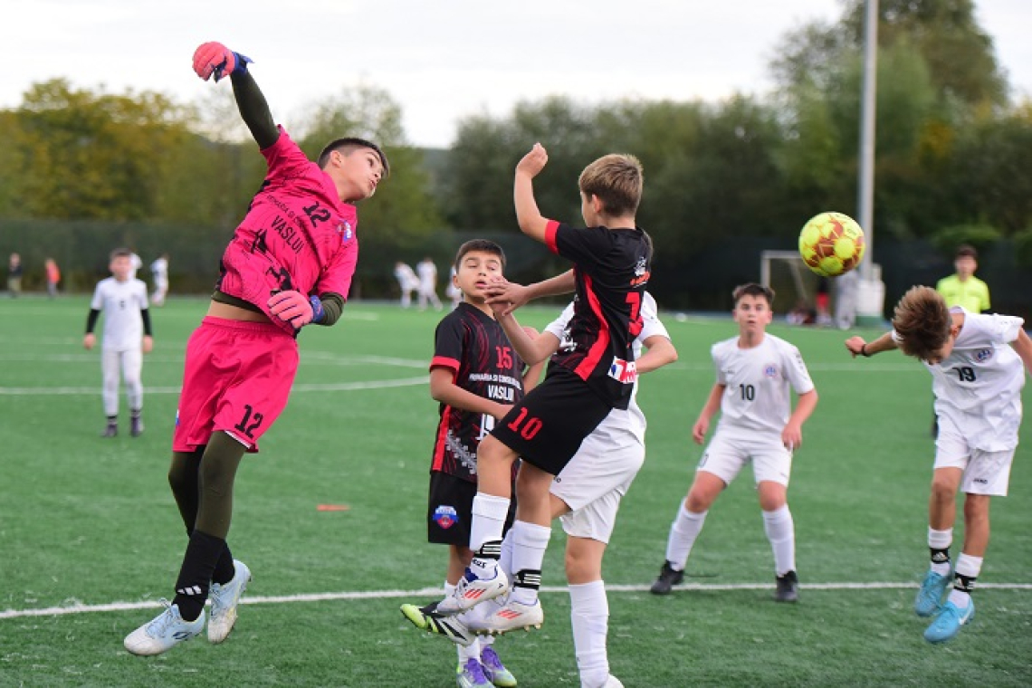 Două dueluri de excepție între LPS Vaslui și CSM Vaslui la Liga Elitelor U13 și U14