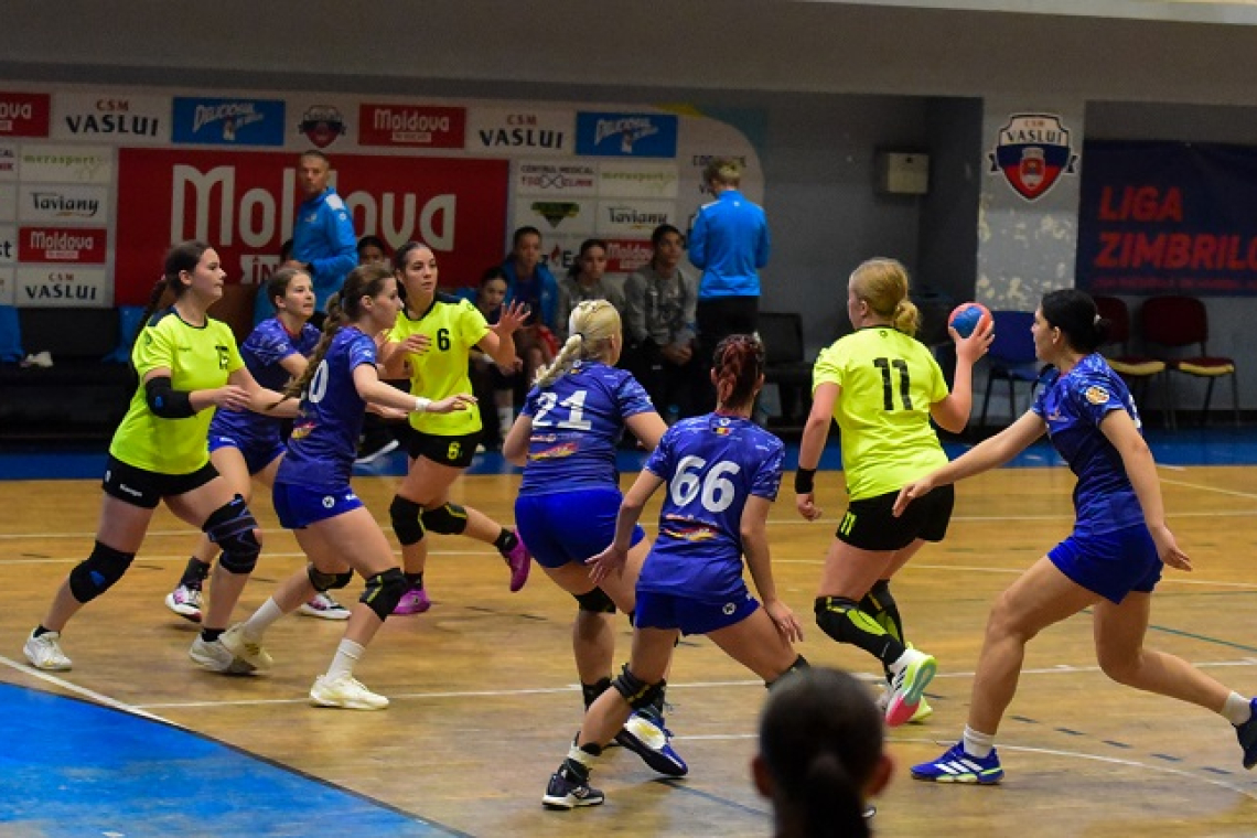 Grupă dificilă pentru junioarele 1 de la LPS Vaslui în Campionatul Național