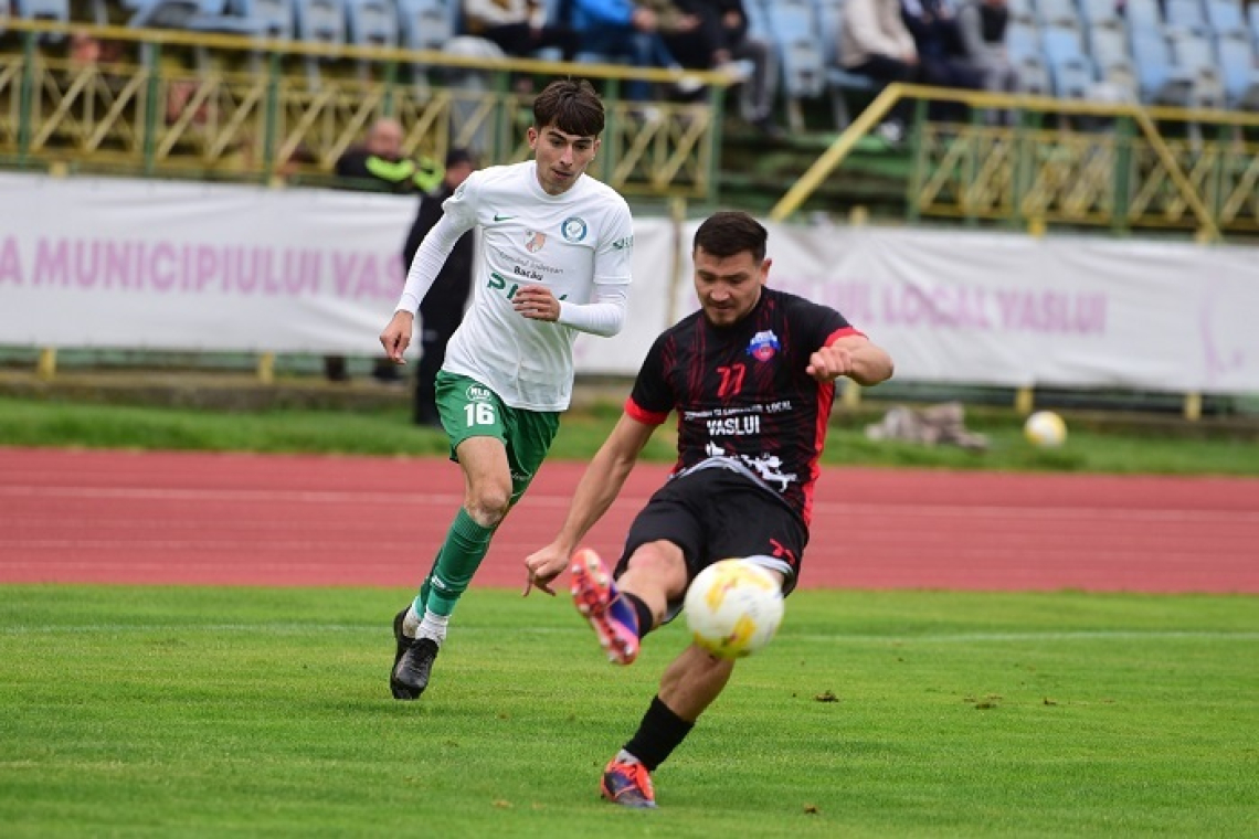 Vlăduț Mocanu, decisiv în victoria CSM Vaslui cu Viitorul Onești: „Ne bucurăm că mingea a intrat în sfârșit în poartă!”