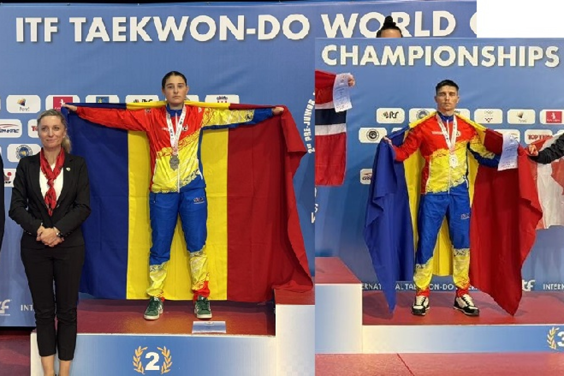 Medalii mondiale pentru sportivii de la Liga de Est Vaslui, la Mondialele de Taekwon-do ITF din Croația