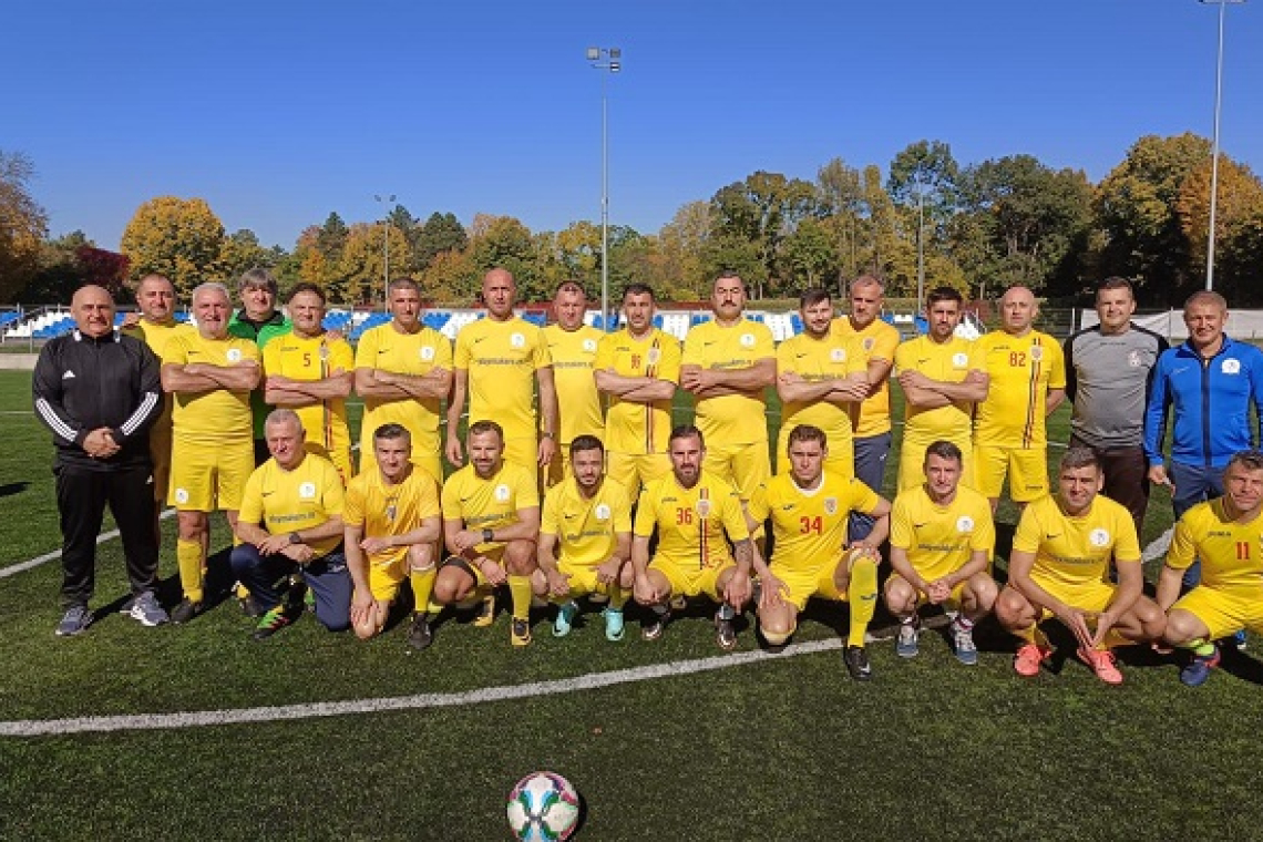 Vicepreședintele CJ Vaslui, Mădălin Căciulă, a participat la un meci amical al „Ligii Primarilor Fotbaliști”, la Iași