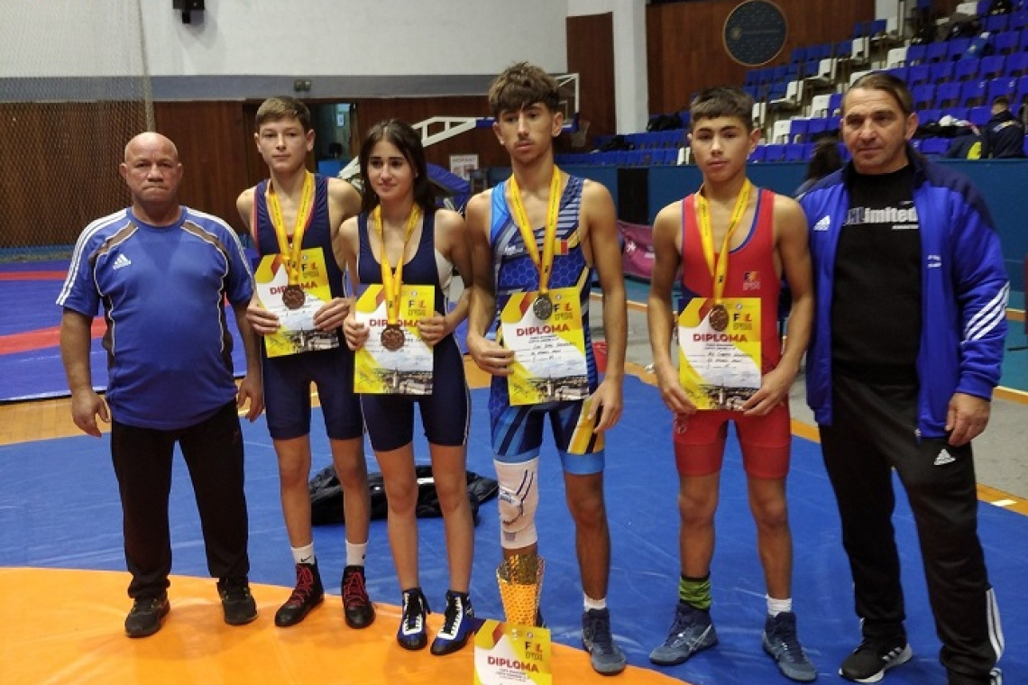 CS Viitorul Vaslui, performanță remarcabilă la Cupa României U17 la lupte libere