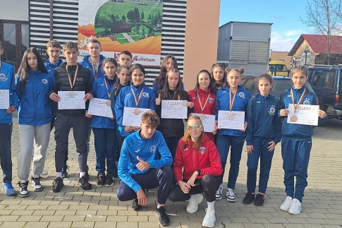 Rezultate excelente pentru CSM Vaslui la Campionatul Național de Cros de la Poiana Stampei