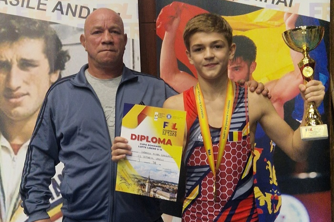 Locul I pentru Iurașcu Mihai Gheghici la Cupa României U15 la Târgu Mureș