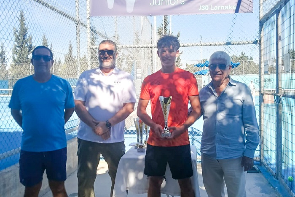David Burac, finalist la turneul ITF J30 din Cipru