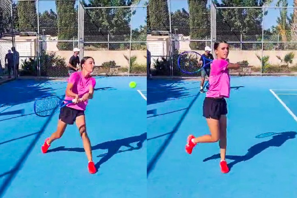O vasluiancă de 14 ani a impresionat la Limassol: sferturi la turneul J30 ITF U18