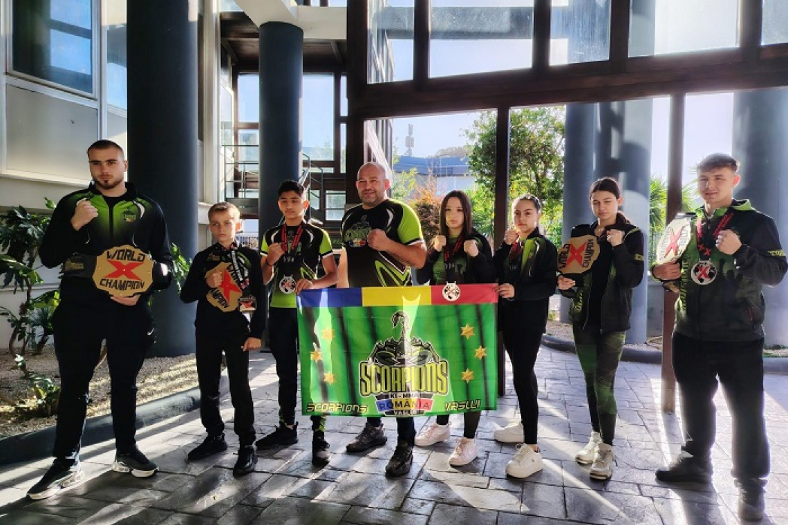 Sportivii de la Scorpions Vaslui, campioni mondiali la XFC World Championship de la Roma! 