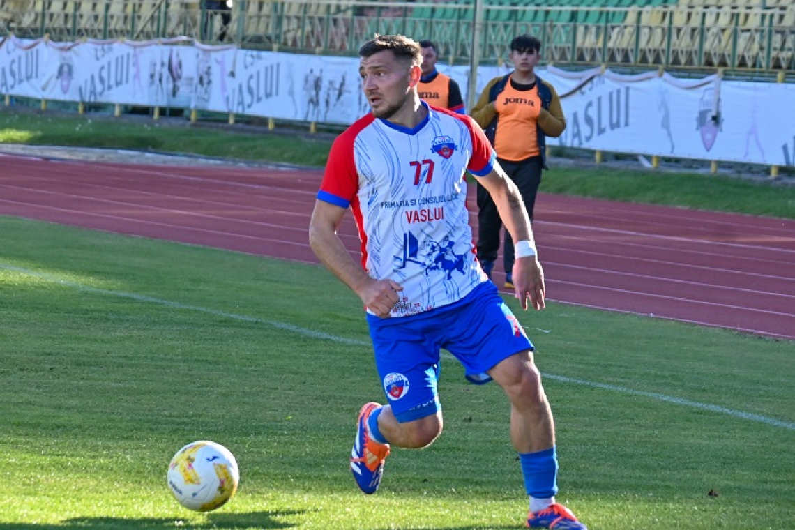 Vlăduț Mocanu, mesaj pentru fanii vasluieni înaintea duelului cu Bucovina Rădăuți: „Prezența voastră ne poate duce către victorie!”