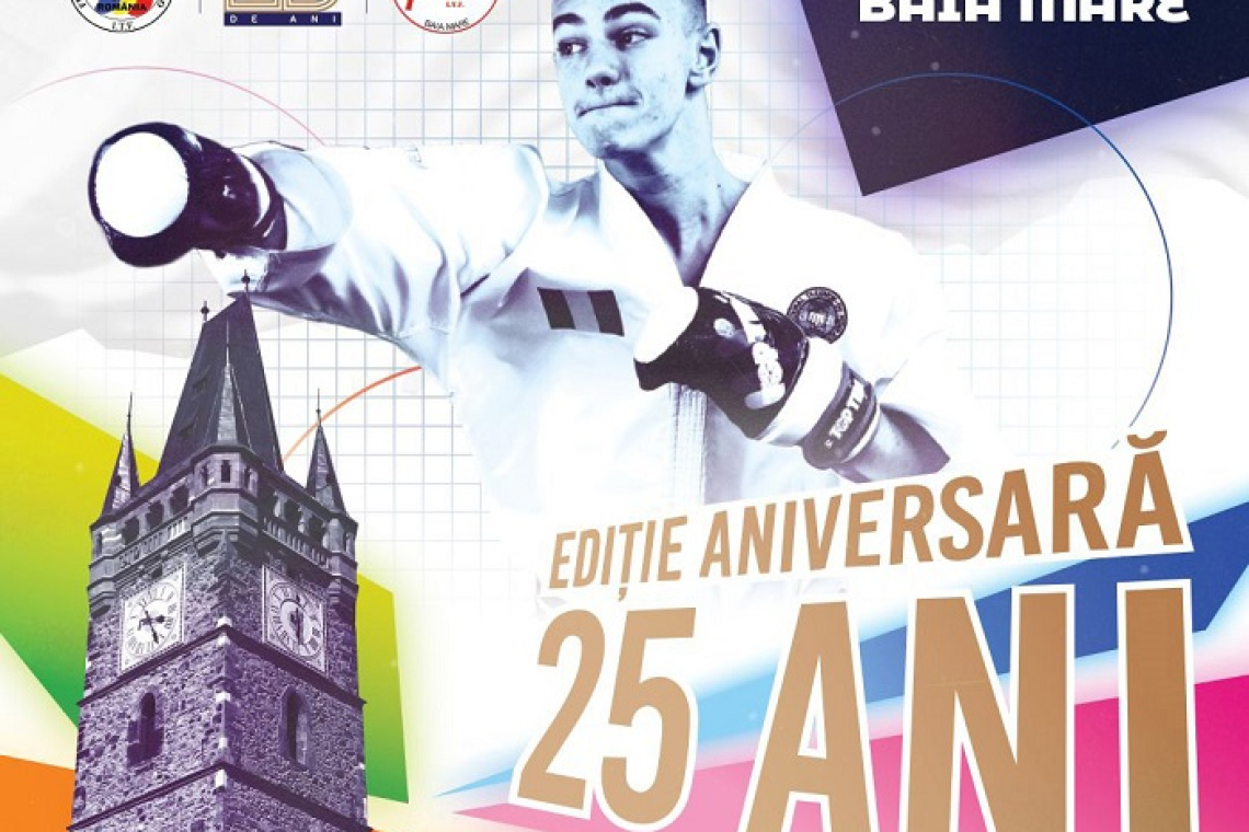 Spectacol al artelor marțiale la Baia Mare – peste 1.000 de participanți la Cupa României la Taekwon-do ITF 