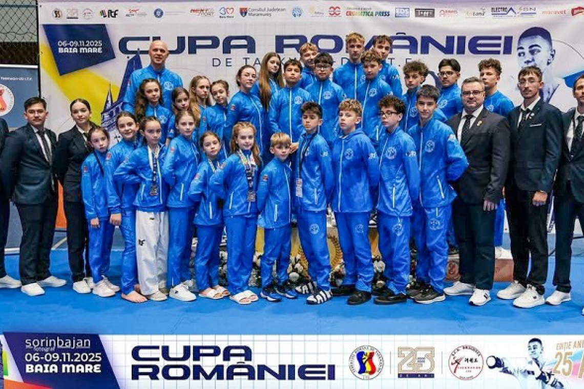 ACS Liga de Est Vaslui, vicecampioană la Cupa României la Taekwon-do ITF! 35 de medalii pentru sportivii pregătiți de Mihai Hondru
